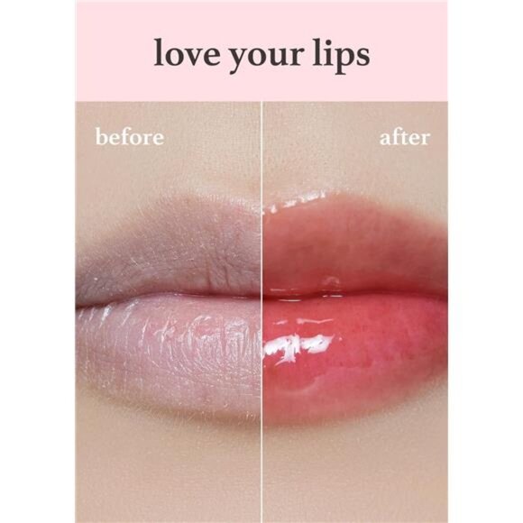 Korean Vegan Lip Oil - Appleberry | Lip Stain, Long-Lasting, - Picture 3 of 7